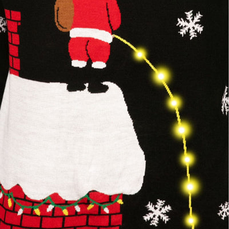 LED Light Men’s Christmas Sweater